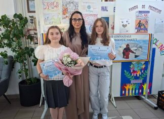 Două eleve din Sascut s-au calificat la etapa națională a concursului „Universul cunoașterii prin lectură”