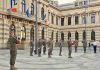 Ceremonia de coborâre a Drapelului Național a deschis manifestările dedicate Zilei Drapelului, la Bacău