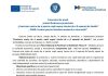 Comunicat de presă