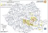 Cod galben menținut pe râul Trotuș și afluenții săi din județul Bacău. INHGA a actualizat avertizarea hidrologică