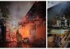 Incendiu la o locuință din Enăchești. Aproximativ 100 de metri pătrați din acoperiș au fost distruși