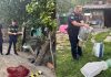 Percheziții în comunele Gioseni și Horgești. Polițiștii au ridicat peste 600 de metri de plase monofilament și unelte de pescuit interzise
