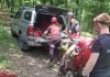 Intervenție Salvamont Bacău pentru salvarea unei persoane rănite într-o zonă greu accesibilă