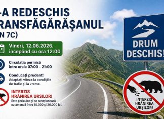 Se redeschide circulația rutieră pe Transfăgărășan (DN 7C)!