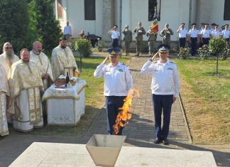 Ștefan cel Mare și Sfânt, comemorat la Baza 95 Aeriană din Bacău, la 522 de ani de la trecerea sa în veșnicie
