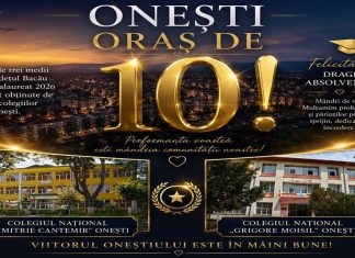 Laurențiu Neghină felicită absolvenții din Onești pentru rezultatele la Bacalaureat: „Viitorul Oneștiului este pe mâini bune”
