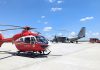 Pacient cu arsuri grave de la SJU Bacău, transferat în Belgia cu o aeronavă militară