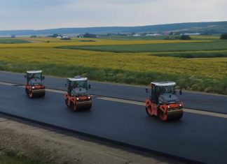 Au început asfaltările în zona nodului rutier A7–A8 de la Pașcani. Lucrările pe Lotul 3 Mircești – Pașcani au ajuns la un stadiu de 52%