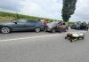 Două persoane au ajuns la spital în urma unui accident produs pe DN2/E85, în comuna Nicolae Bălcescu