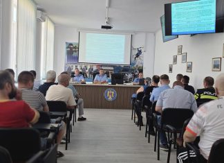 Jandarmii au prezentat noile reguli pentru organizarea competițiilor sportive. Accent pe siguranța spectatorilor și colaborarea între instituții