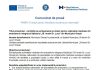 Comunicat de presă