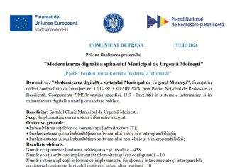 Comunicat de presă