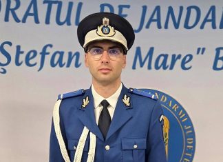 Sublocotenentul Vasile Dănuț, inginerul care clădește viitorul Jandarmeriei Bacău