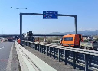 Noi imagini din zona lucrărilor de racordare a centurii ocolitoare a Bacăului la A7