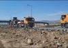 VIDEO | Din dronă: cum avansează racordarea Variantei Ocolitoare Bacău la Autostrada Moldovei (A7)