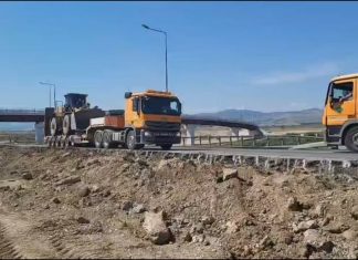 VIDEO | Din dronă: cum avansează racordarea Variantei Ocolitoare Bacău la Autostrada Moldovei (A7)