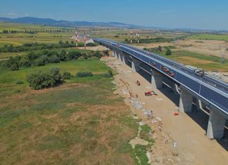 CNAIR: Tronsonul Adjud – Bacău al Autostrăzii A7 ar putea fi deschis circulației pe 31 august