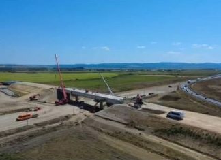 Autostrada A7 prinde contur: Lotul Bacău – Pașcani, tot mai aproape de finalizare