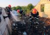 Două incendii de locuințe în aceeași seară în județul Bacău. O persoană a ajuns la spital cu arsuri