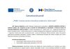 Comunicat de presă