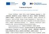 Comunicat de presă
