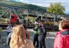 Imagini dezolante de la Ciobănuș: podul de pe DN12A, demolat de un TIR care a ignorat restricția de 7 tone