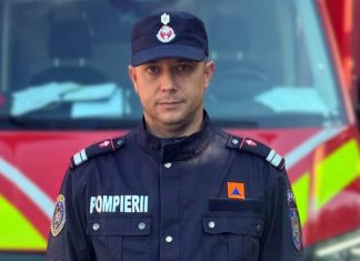 Pompier aflat în timpul liber, intervenție salvatoare la un accident rutier