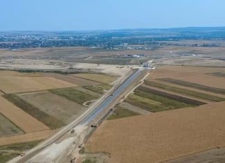Lucrările pe tronsonul Bacău – Pașcani al A7 au depășit 60%. Peste 5.500 de muncitori lucrează pe șantier