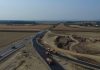 VIDEO | Nodul rutier Roman-Sud prinde contur. Cum arată lucrările pe A7 Bacău–Pașcani