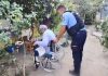 Jandarmii băcăuani, alături de un om greu încercat de viață
