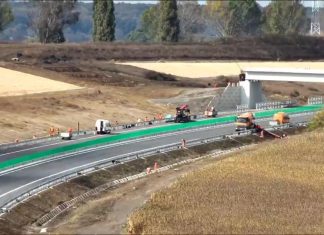 Autostrada A7 Bacău – Pașcani: Lotul Săucești – Trifești a ajuns la 62% stadiu fizic
