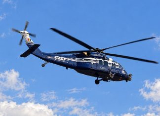 Traficul rutier din județul Bacău, monitorizat din elicopter