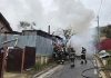 Incendiu la o anexă gospodărească din Hemeiuș. Au ars 80 de metri pătrați din acoperiș