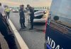 Patru jandarmi băcăuani au intervenit la un accident pe Autostrada A7