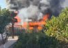 Incendiu la o anexă gospodărească din Onești. Nu sunt victime